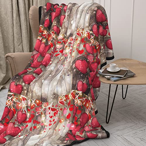 Couverture polaire grand format plaid flanelle lit canapé microfibre rouge
