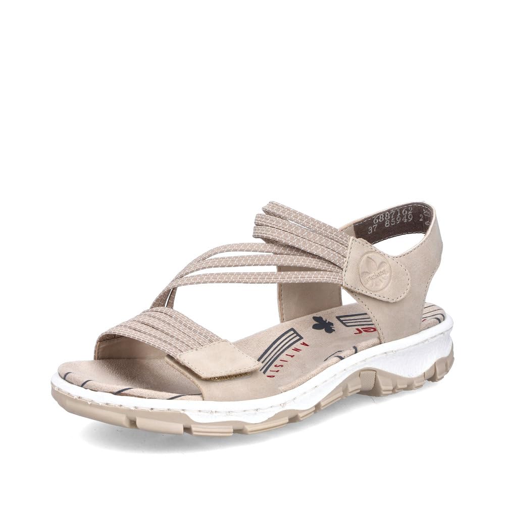 Rieker Femme Sandales 68871, Dame Sandales Fines