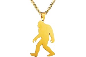 The Bigfoot Silver Pendant Necklace