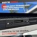 Rear Moonroof Latch, Rev 2 - GM F Retainer 84900118 Sunroof Lock Compatible with Chevy Traverse, GMC Acadia, Buick Enclave Rear Sliding Moonroof Cover