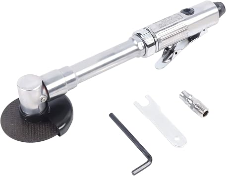 Long Handle Pneumatic Cut Off Tool 3-inch 18000RPM Air Cut-Off Tool Extended Cutting Tool