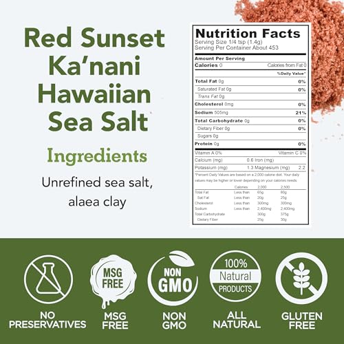 Red Sunset Ka'nani Sal Marina Fina Natural 1 lb miniatura 2