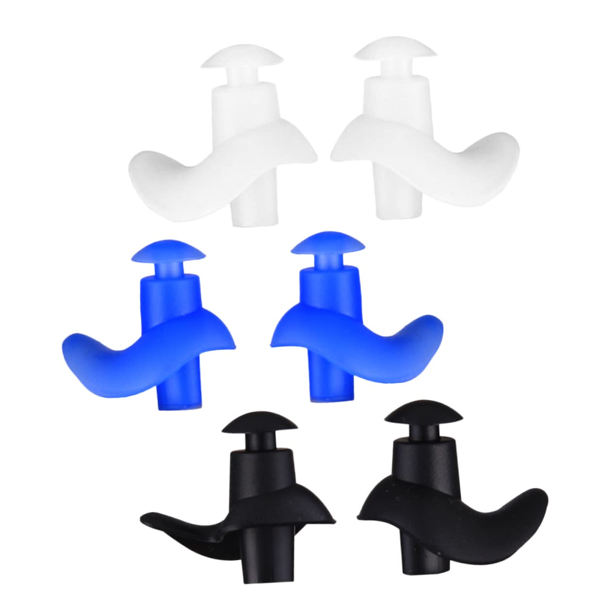BCOATH Silicone Swimming Ear Plugs Reusable Diving Earplugs for Water Sports for Boys and Girls Adults