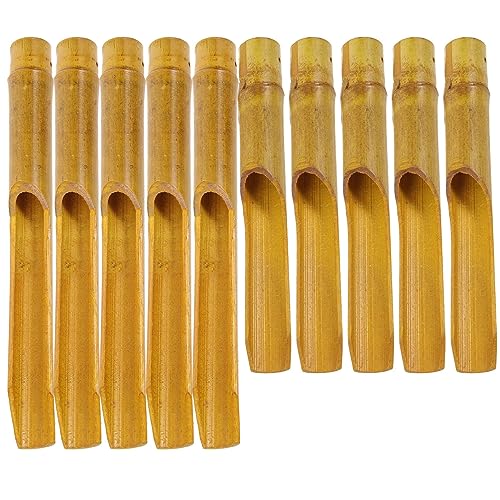 Yardwe Bamboo Wind Chime Tubes 10Pcs Replacement DIY...
