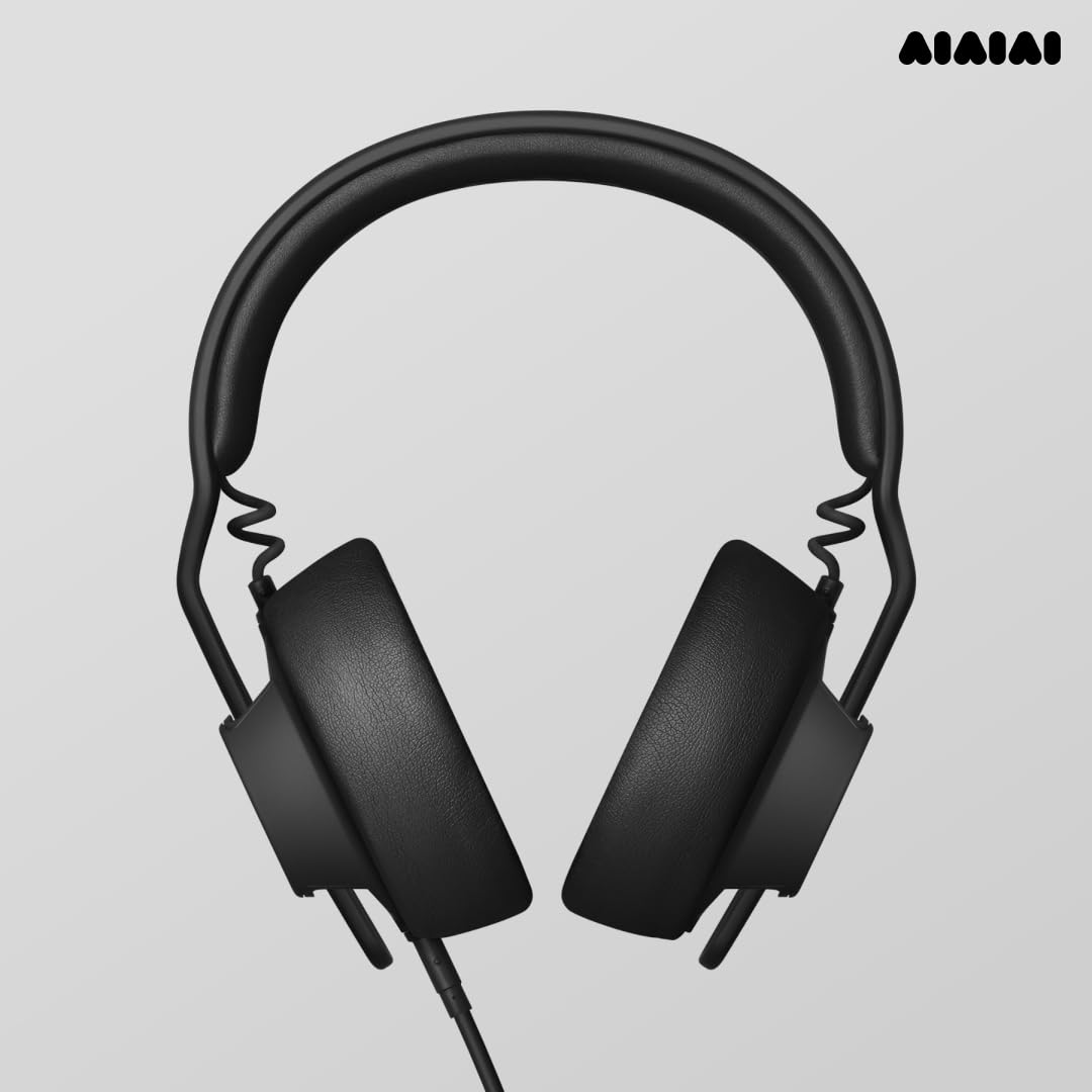 AIAIAI TMA-2 Studio XE - Profesjonalne słuchawki studyjne z zamkniętym tyłem ze zrównoważonym, szczegółowym dźwiękiem, wysoką izolacją dźwięku, nausznikami ze skóry PU i wymiennymi częściami