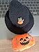 Doll Outfit Clothes Set for 17cm Dolls, Premium Fashion Hat Overalls Sweater Bag Dress Jumpsuit for Dolls Accessories (NO Doll) (Halloween Pumpkin)