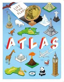 Lift The Flaps: Atlas: Autumn Publishing: 9781837712694