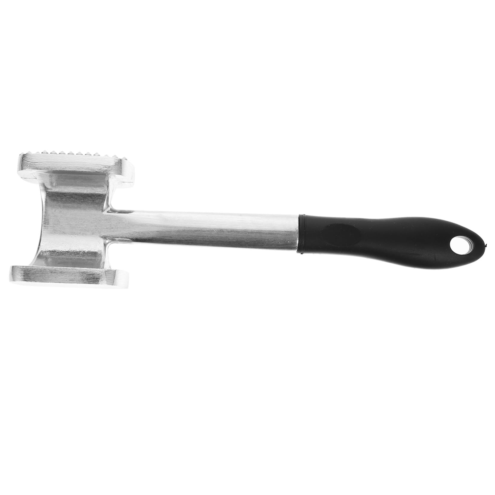 VOSAREA 1Pc Meat Tenderizer Mallet Double Sided Design for Cooking Construction Non Slip Handle Versatile Kitchen Tool for Steaks Nuts Garlic and More