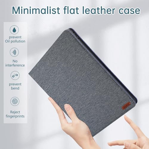 Coque rigide iPad Pro 13 M4 étui haut de gamme bleu au design ultra-fin - 5