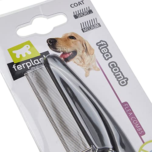 Ferplast Gro 5838, Dog Flea Comb, Red Ferplast for Dogs, Red Ferplast Gro 5838, Dog Flea Comb, Red Ferplast for Dogs, Red