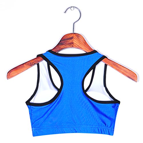 Image of Sister Amy Women's Aerobics Gym Dance Yoga Vest Printed Sports Bra Top Vest