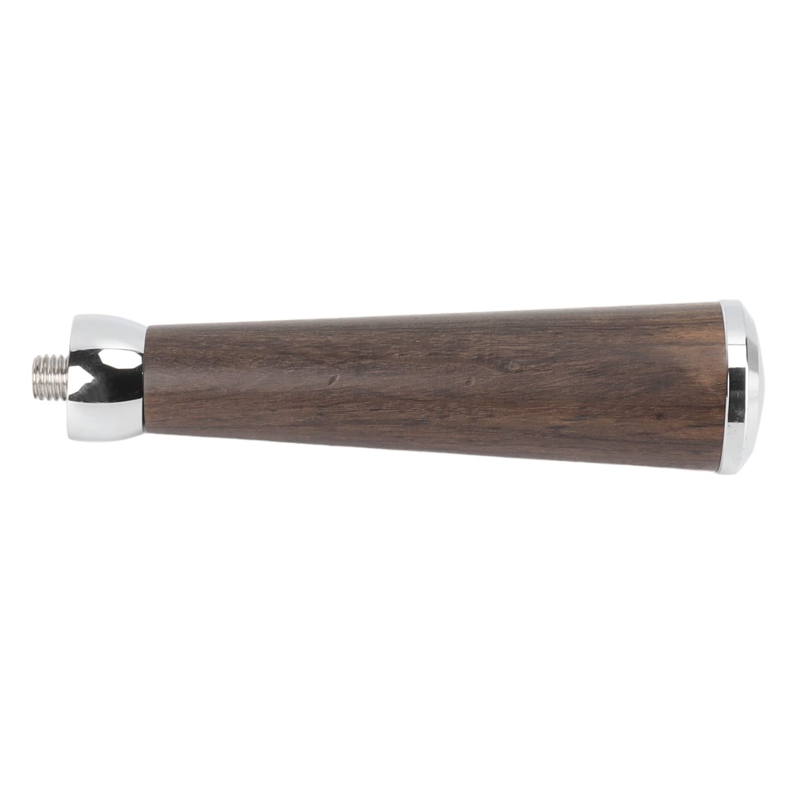 Zerodis Coffee Portafilter Handle, M10 Thread Portafilter Wooden Handle for Italian Coffee Machine Professional Coffee Filter Handle Espresso Machine Replacement Part