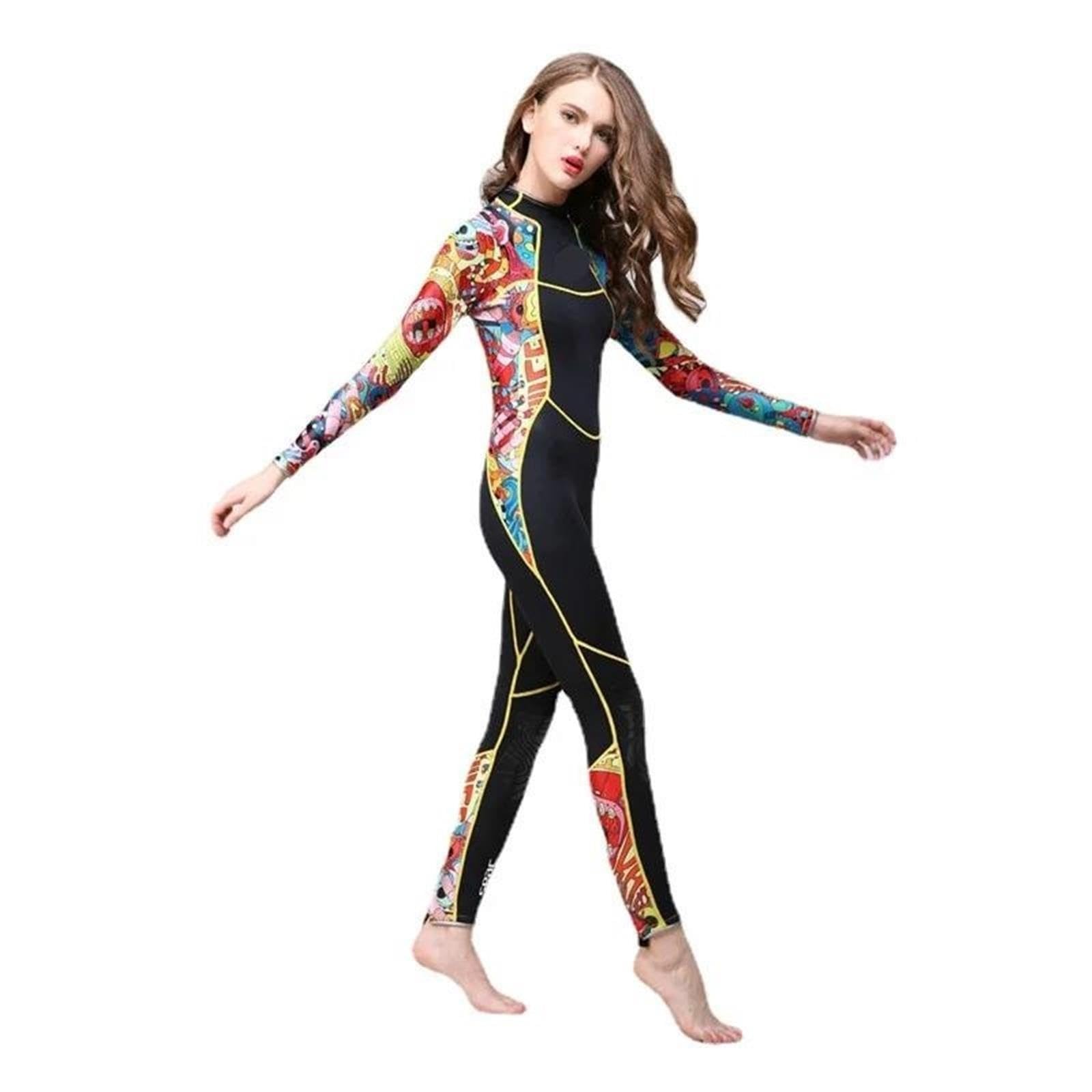 Muta da donna in neoprene 3 mm con cuciture colorate ad alta elasticità