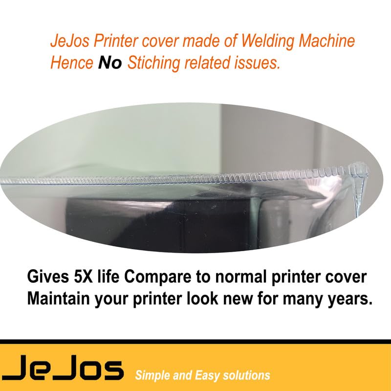 Image of Dust Cover For Epson Ecotank L3260 L3560 L4260 L3256 L3252 L3251 L3250 L1250 L3210 L3211 L3200 L3216 Colour Printer Cover(Water Proof Protective Cover),Black