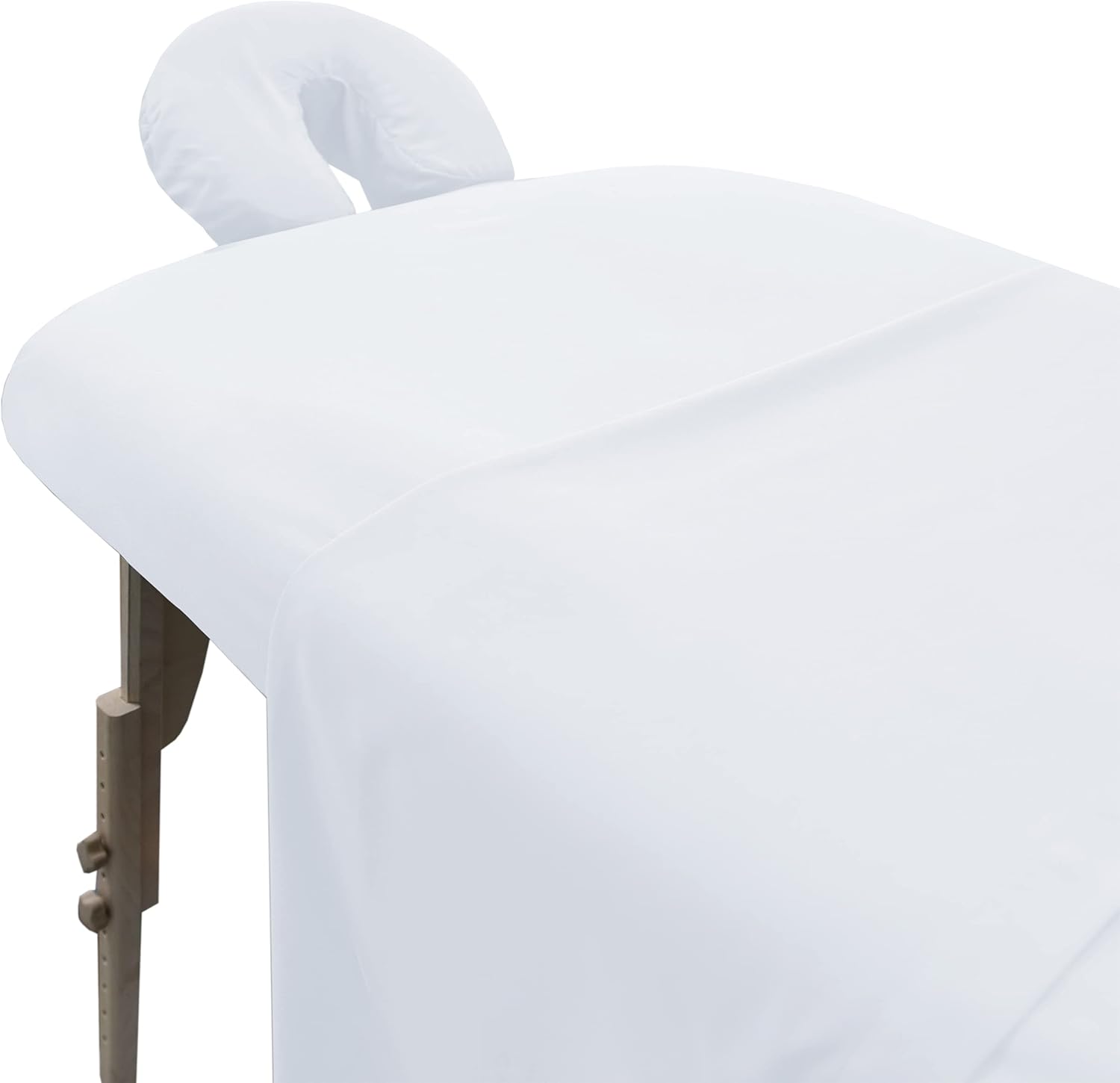 LONDON LINENS Soft Microfiber Massage Table Sheets Set 3 Piece Set Includes Massage Table