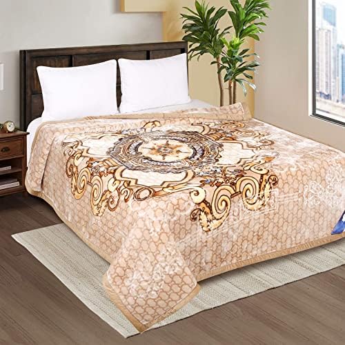 Buy SIGNATURE Blanket Signature Comfy Gold Premium 2 Ply Double Bed