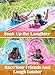 JOYIN 32.5FT Water Slide and 2 Inflatable Boards, Extra Long Heavy Duty Double Lawn Waterslide with Sprinkler for Kids Adults Backyard Summer Water Toy Outdoor Fun, Blue, Pink