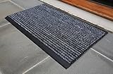 MATSINC Ultimate Outdoor Bristle Doormat; 24 x 36 in, Blended Gray