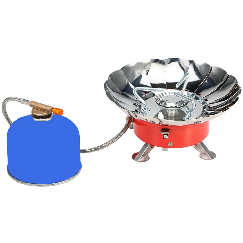 Réchaud Camping Vintage Campingaz Lotus – 1 Feu – Boîte D'origine – Occasion