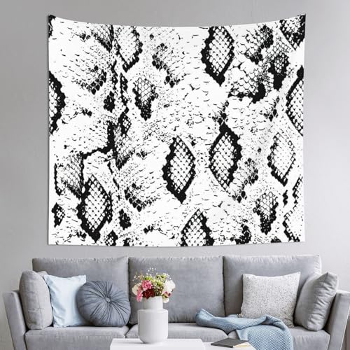 Tapisserie murale pour chambre à coucher et salon motif serpent