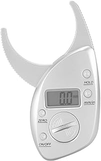 Cyfrowy wyświetlacz suwmiarki do pomiaru tkanki tłuszczowej Pomiar tkanki tłuszczowej na baterie z dużą dokładnością Monitorowanie narzędzi ciała przez kobiety/mężczyzn