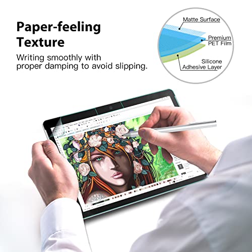 Film protecteur Surface Go pour prendre des notes au café sans reflets