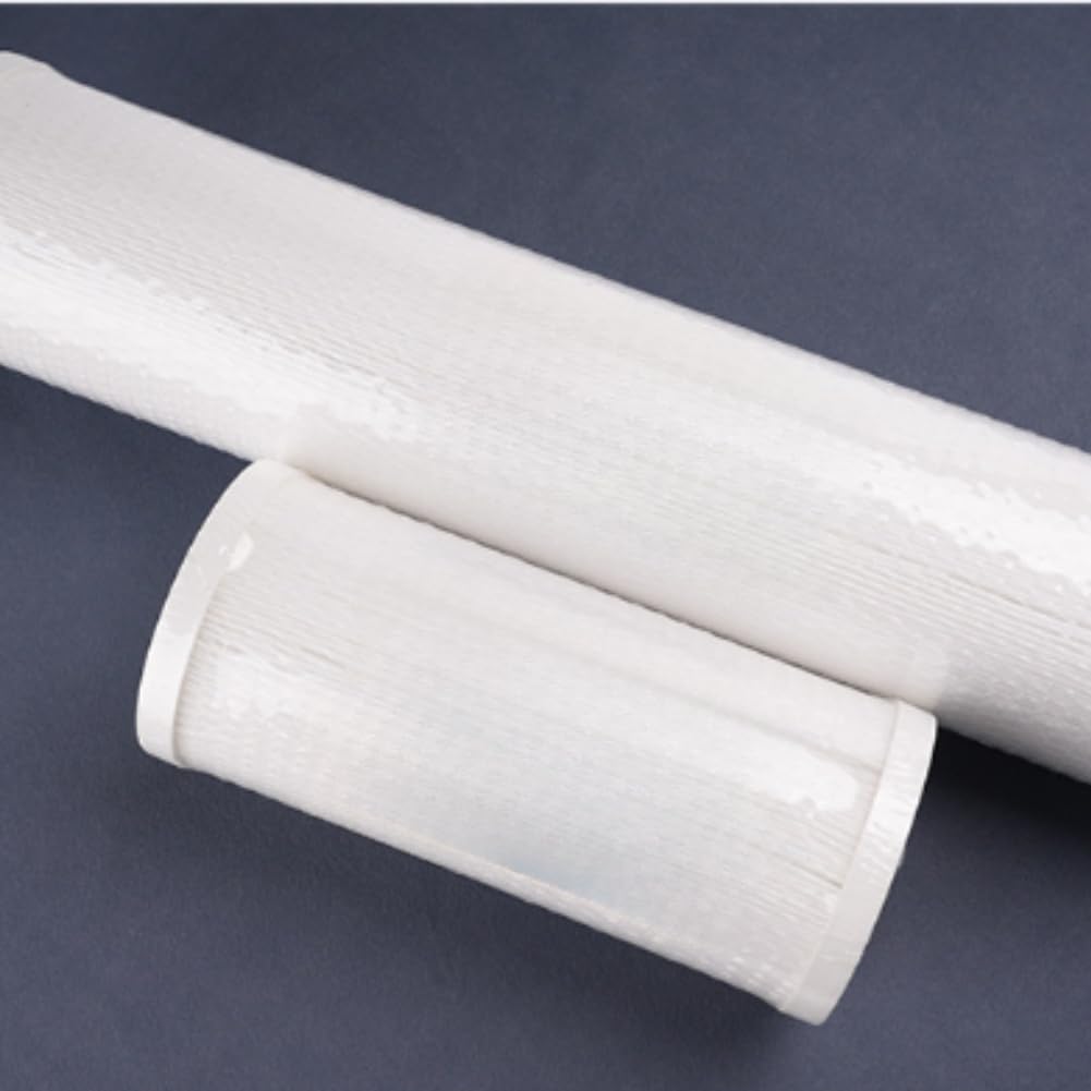 Cartouche Filtrante 10 Pouces pour coton PP - Réduit Calcaire pour chlore pour Machine à Café - Filtration 5 Microns Débit Élevé(B)