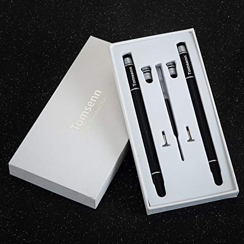 Fine Point Capacitive Stylus Pen for iPad, iPhone, Tablets,Cell Phones [ Fine Point & High Sensitivity Disc Tip Series ] with 2 Replaceable Disc Tips, - Thumbnail 7