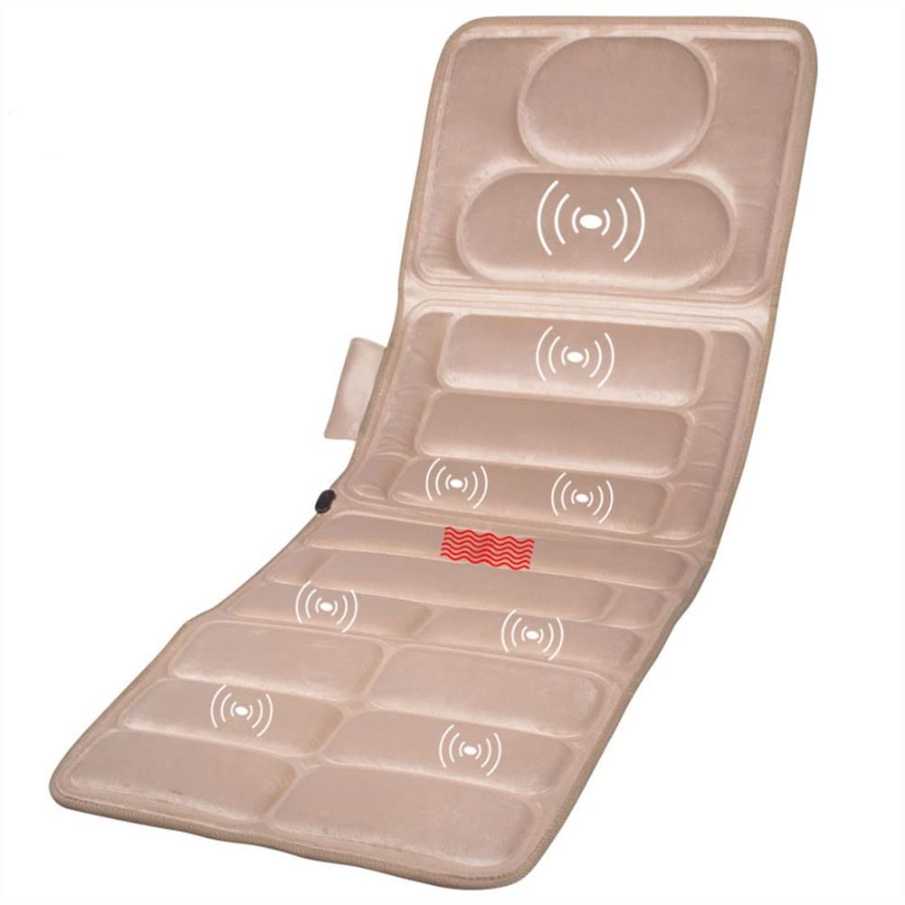 TOEWOE Back Massager Massage Cushion with Heat Full Body Massager Chair Pad Deep Kneading Massage Chair Pad for
