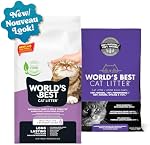 Worlds Best Cat Litter 00169 Multicat Clumping Formula Scented, 6.35kg