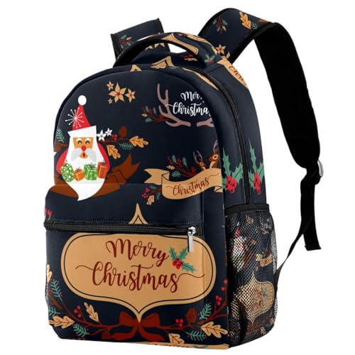 Sac à dos couronne de Noël multicolore une idée cadeau originale et utile