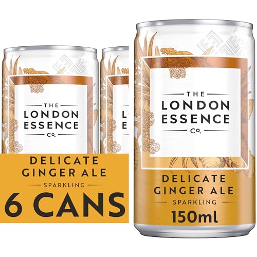 The London Essence Co. Ginger Ale 150 ml Can (Pack of 6)