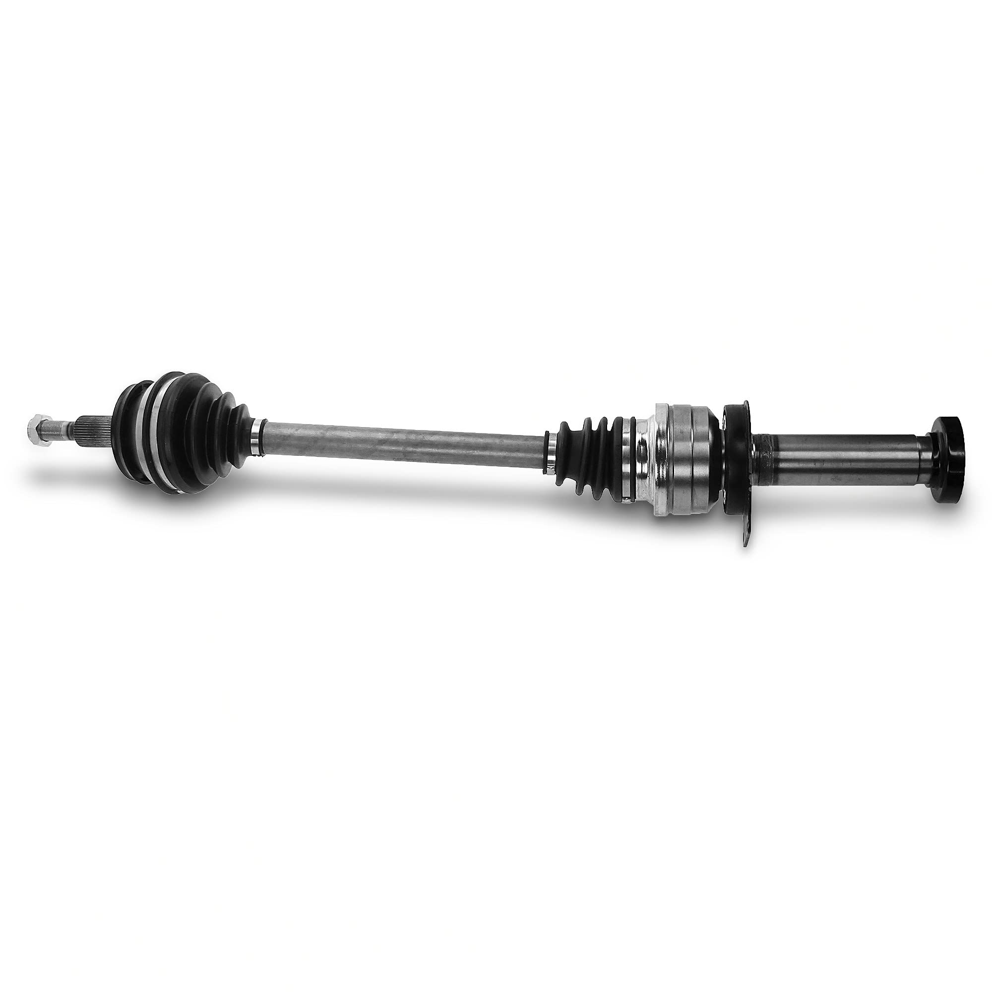 ATEC Germany 1x Árbol de transmisión delantero derecho Árbol de transmisión con tuerca Compatible con VW MULTIVAN T5, MULTIVAN T6, TRANSPORTER T5