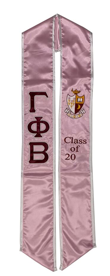 The Press Gamma Phi Beta Graduation Sash Stole