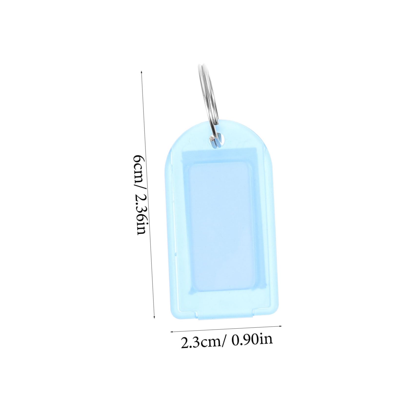 BESPORTBLE 5 Set Etichette Portachiavi Compatte Adesivi Colorati Per Valigie Etichette Per Bagagli Personalizzate Con Accessori Cinghie Per Bagagli Etichette Per Valigie 40 pezzi*5