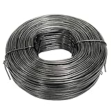 Sandbaggy Rebar Tie Wire Reel 16 Gauge | Approx. 330 ft Length Roll | Great for Securing Rebar | Excellent Bend-Ability | Black Annealed Industrial Grade Steel (Black Annealed, Pack of 4)