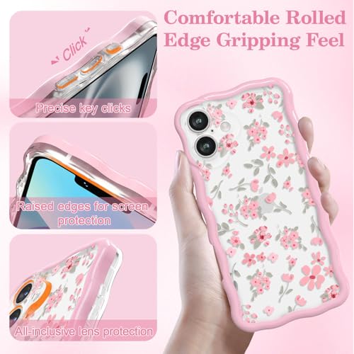 Coque iPhone 16 fleur rose : évitez les rayures avec ce silicone antichoc - 3