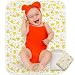 Portable Changing Pad - Biggest Changing Mat (25.5"x31.5") - Waterproof Reusable Changing Mat for Change Diaper in Any Places - Changing Pad Liner Unisex Girls Boys - Free Storage Bag