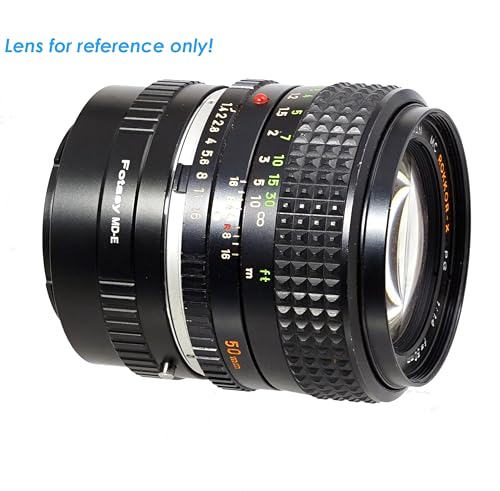 Image of Fotasy Minolta MD MC Rokkor Lens to Sony A7, A7 II, A7 III, A7R, A7R II, A7R III, A7S, A7S II, A7S III Full Frame Mirrorless Camera Adapter