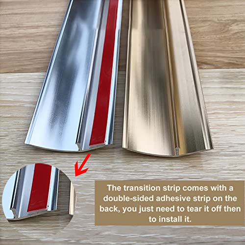Bande de transition de sol pour rattraper un dénivelé de 2 cm sans percer