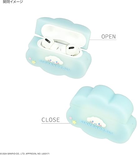 Miniatura 3 de Gourmandies SANG-425CN Sanrio Characters AirPods Pro (2nd Generation) / AirPods Pro Compatible Silicone Case Cinnamorroll