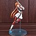 Knmbmg Sword Art Online/Sao: Yuuki Asuna Figura Statua 18cm, Anime Pretty Girl Posizione di Lotta Mano Modello in PVC, Dotato di Armi Regalo di Compleanno Giocattolo Adulto Boxed