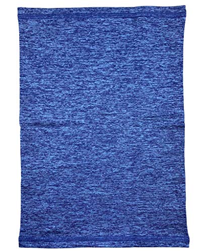 Neck Gaiters (2 PACK) Lightweight Breathable Face Coverings Scarf Face Mask Neck Mask Washable Reusable Face Mask (Blue)