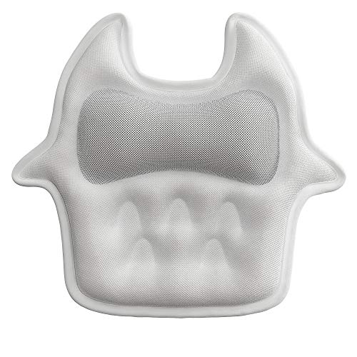 Your Majesty Bath Pillow for Tub With Neck, Head, Shoulder and Back Support Bath Tub Cushion Bath Tub Pillow Rest, Jacuzzi Hot Tub Headrest, Bath Accessories