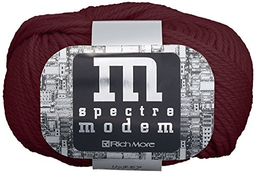 リッチモア スペクトルモデム 毛糸 極太 Col.41 レッド 系 40g 約80m 2098
