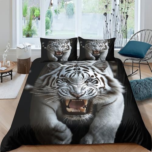 Housse de couette microfibre hypoallergique de qualité supérieure King - 4
