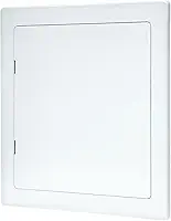 QWORK Painel de acesso para drywall – Porta de acesso de plástico de 25 x 25 cm, painel de acesso de parede removível compatível com sistemas de encanamento e HVAC