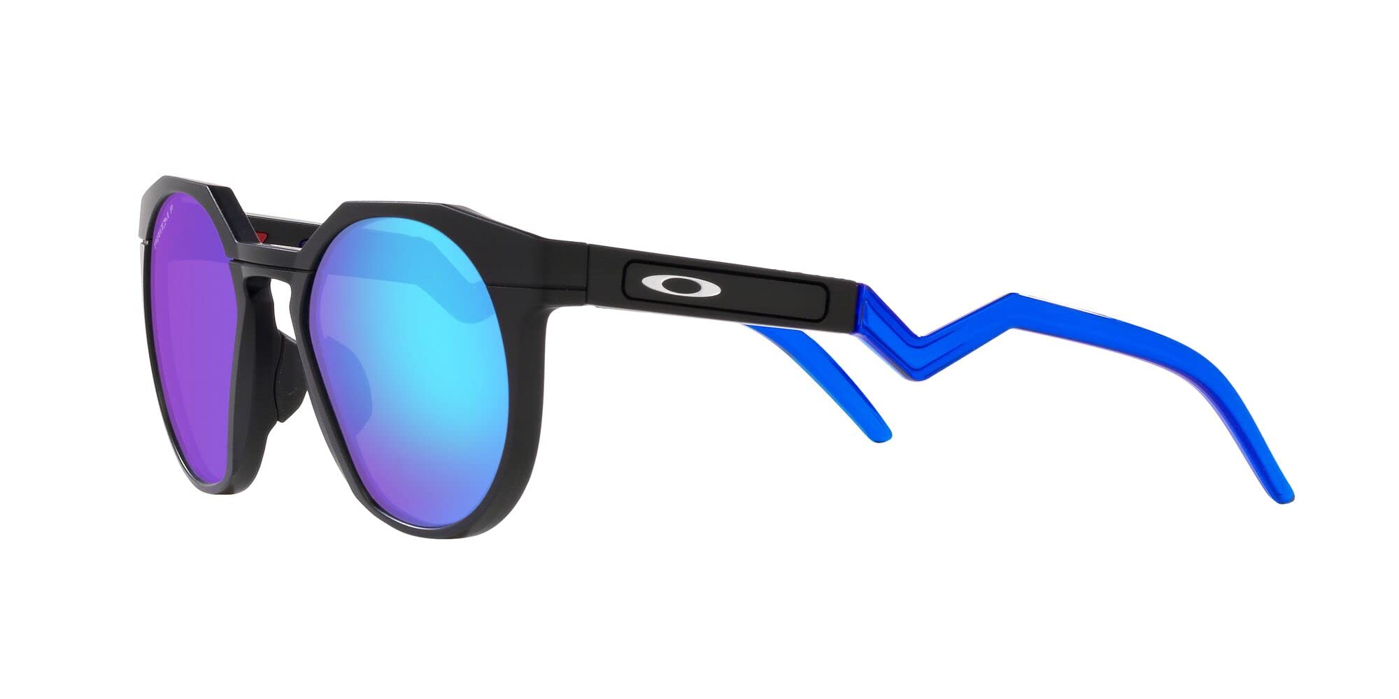 Oakley Lunettes de Soleil HSTN OO 9242 Matte Black/Prizm Sapphire 52/21/142 homme