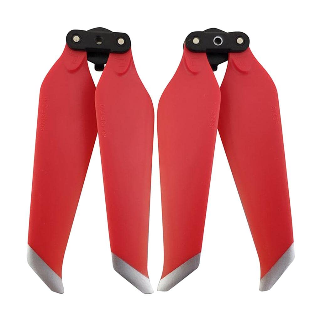 UJEAVETTE® 2Pcs Folding 8743 Propeller Props for DJI Mavic 2 Pro/Zoom Red|Rc Car Remote Drone Control Toy |Motor Gear Kit|Receiver Part |Transmitter Controller |Truck Accessory |Radio Model (B0BZSHTMB7) Amazon Price History, Amazon Price Tracker