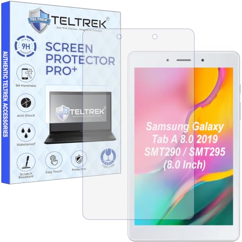 Image of Screen Guard Compatible With Samsung Galaxy Tab A 2019 (8 inch Inch Tablet SMT290 / SMT295) Flexible Fiber Screenguard Not a Tempered Glass Screen Protector